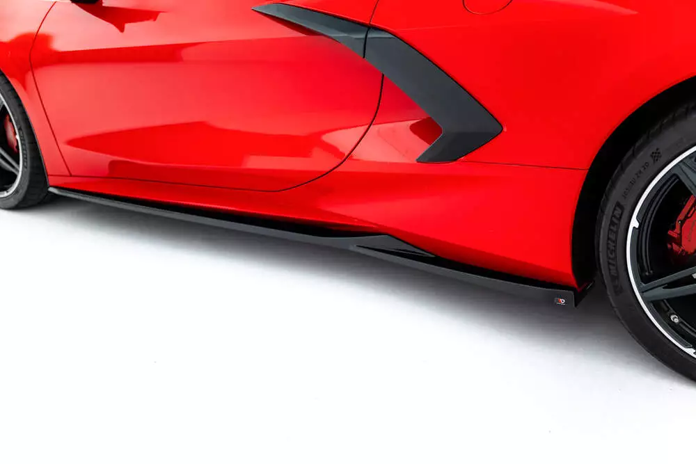 Side Skirts Diffusers Chevrolet Corvette C8 - Image 2