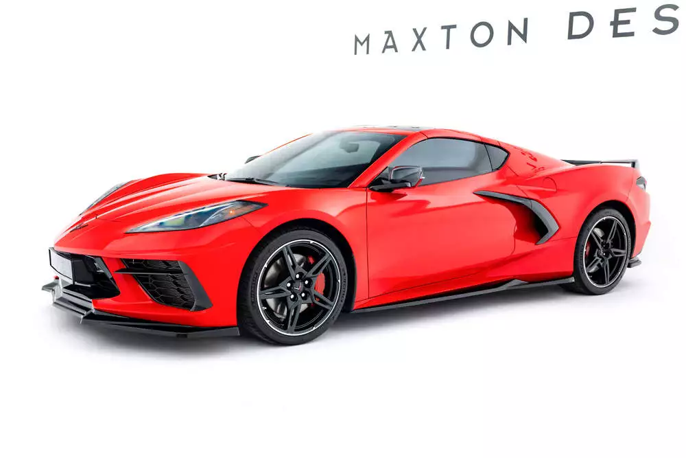 Side Skirts Diffusers Chevrolet Corvette C8 - Image 3