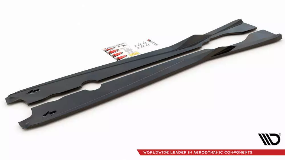 Side Skirts Diffusers Chevrolet Corvette C8 - Image 5