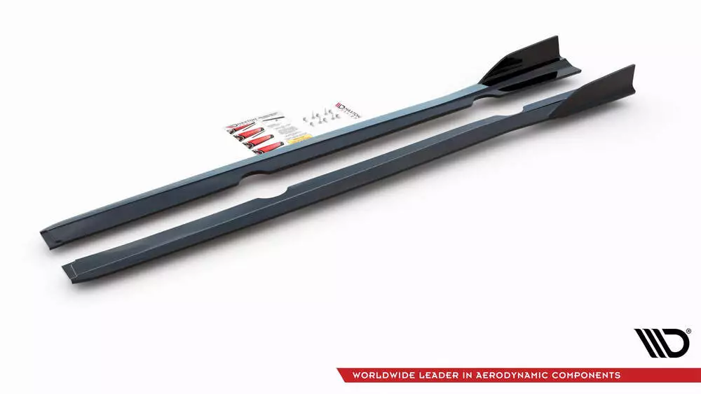 Side Skirts Diffusers Ford Fiesta 7 St Facelift - Image 8