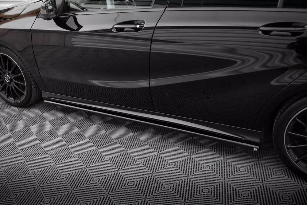 Side Skirts Diffusers Mercedes-benz A Amg-line W176 Facelif - Image 3