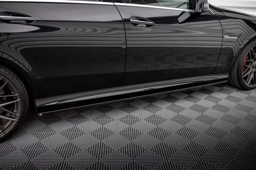 Side Skirts Diffusers Mercedes-benz E63 Amg / Amg-line Sedan W212 Facelift - Image 2