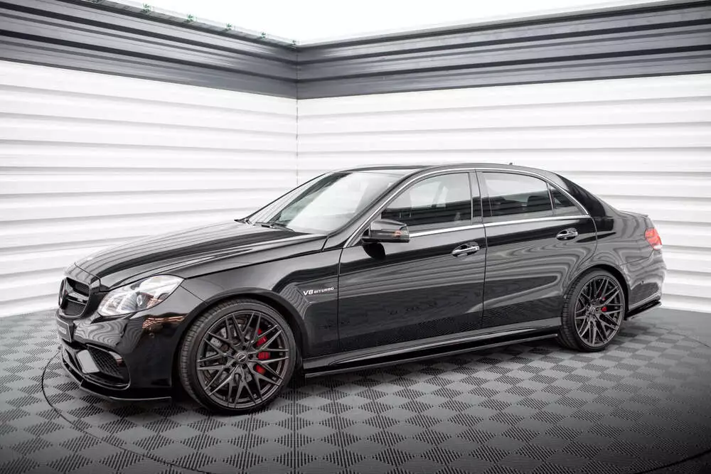 Side Skirts Diffusers Mercedes-benz E63 Amg / Amg-line Sedan W212 Facelift - Image 3