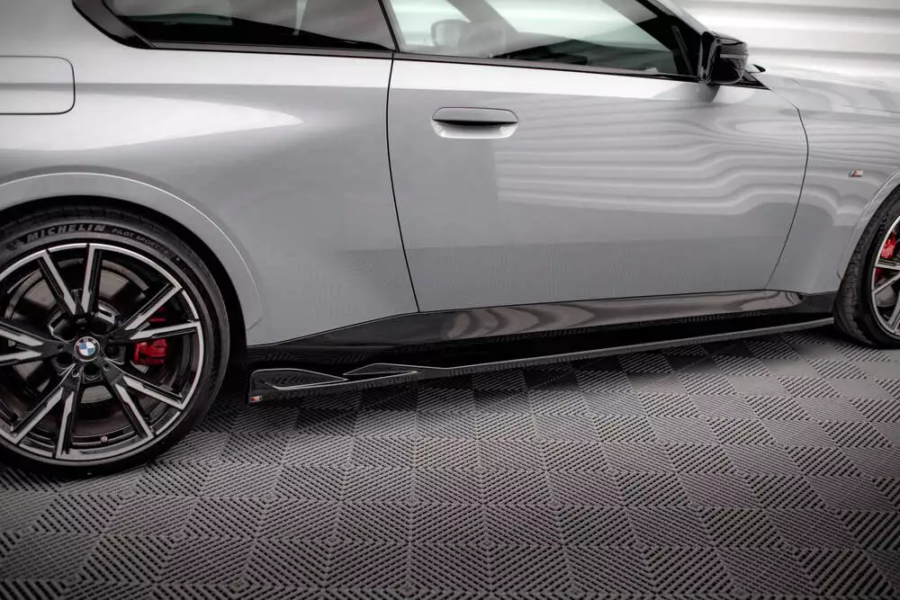 Side Skirts Diffusers V.1 Bmw 2 Coupe M-pack / M240i G42 - Image 3