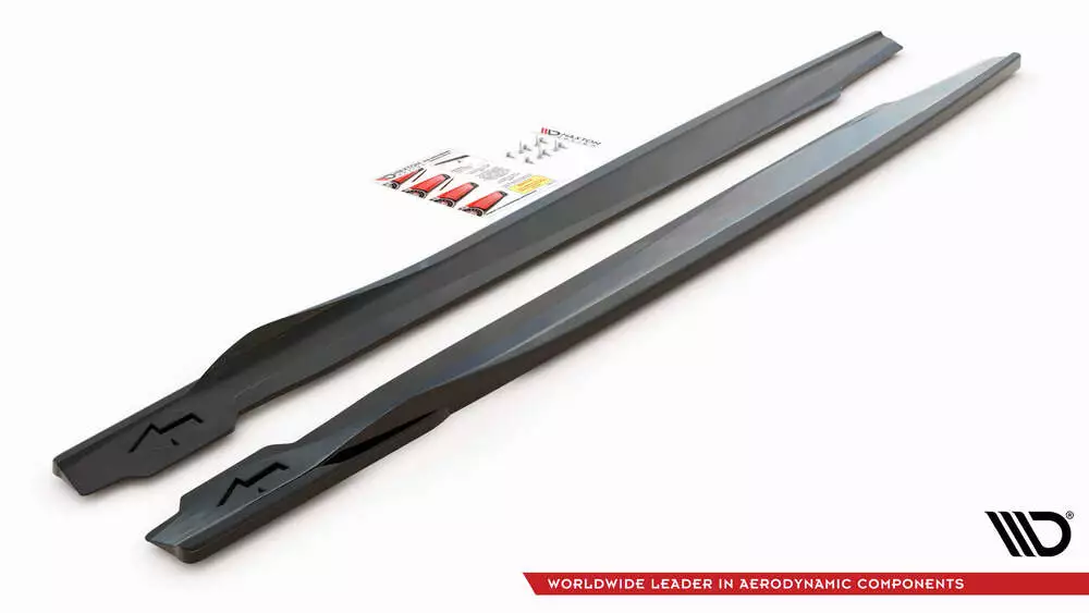 Side Skirts Diffusers V.1 Bmw X6 M F96 / X6 M-pack G06 - Image 5