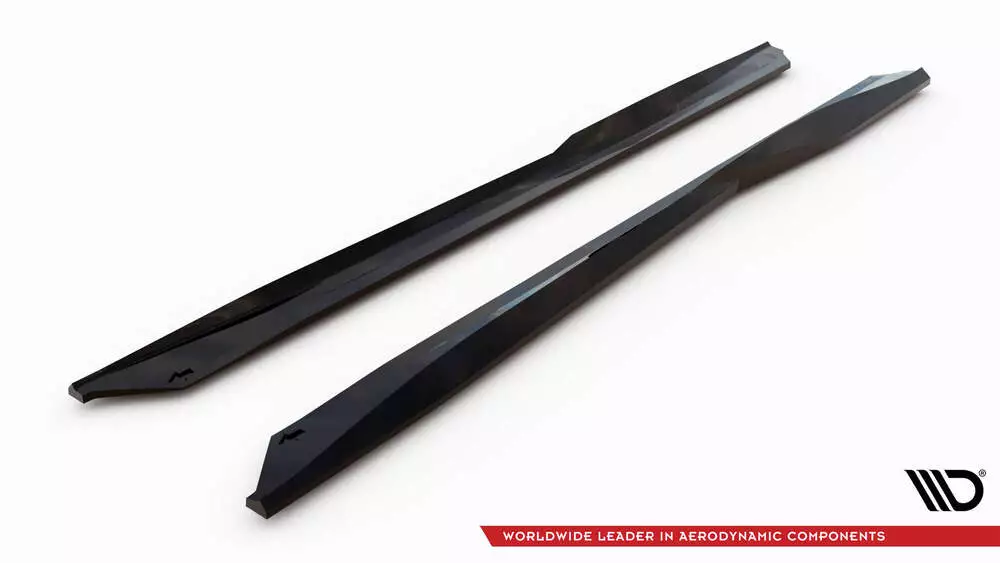 Side Skirts Diffusers V.1 Chevrolet Camaro Ss Mk6 Facelift - Image 5