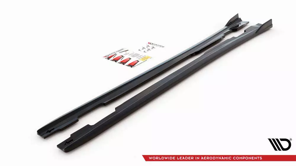 Side Skirts Diffusers V.1 Mercedes-benz A W176 - Image 5