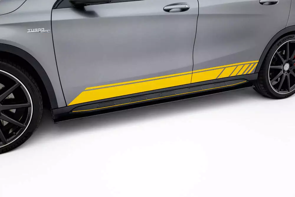 Side Skirts Diffusers V.1 Mercedes-benz Gla 45 Amg
