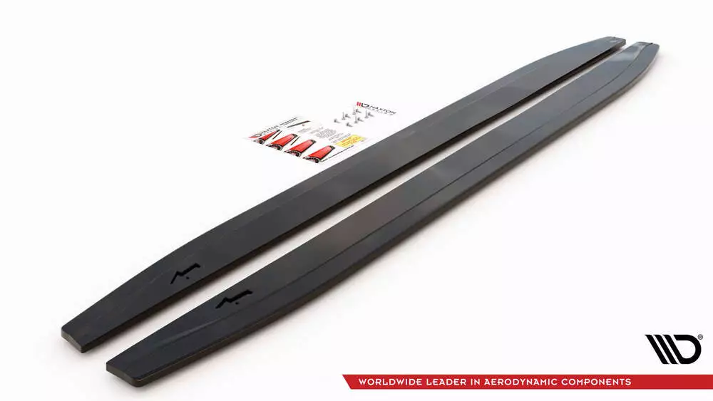 Side Skirts Diffusers V.1 Mercedes-benz Gls Amg-line X167 - Image 5