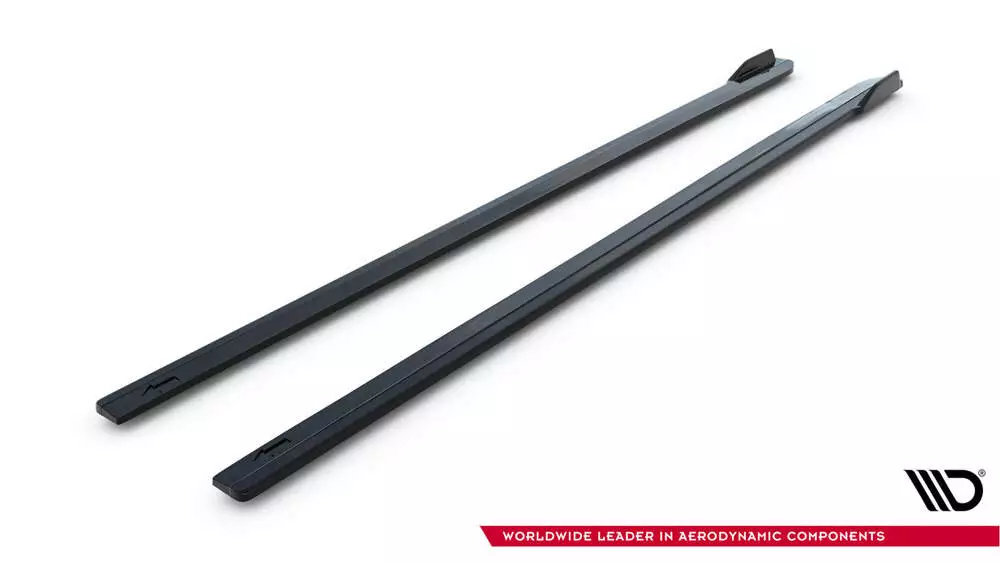 Side Skirts Diffusers V.1 Volkswagen Golf R / R-line Mk7 Facelift - Image 5