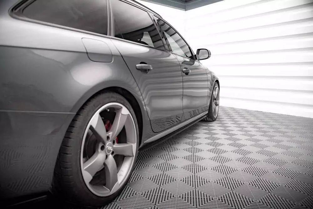 Side Skirts Diffusers V.2 Audi A4 / A4 S-line / S4 B8 - Image 2
