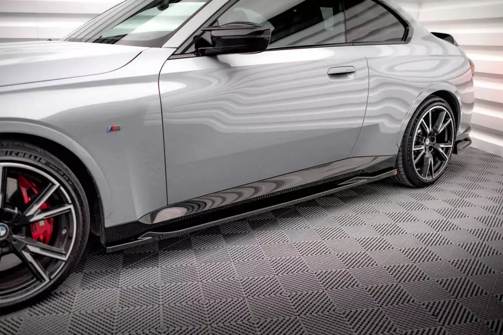 Side Skirts Diffusers V.2 Bmw 2 Coupe M-pack / M240i G42