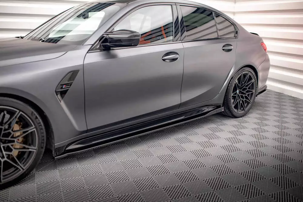Side Skirts Diffusers V.2 Bmw M3 Sedan / Touring G80 / G81