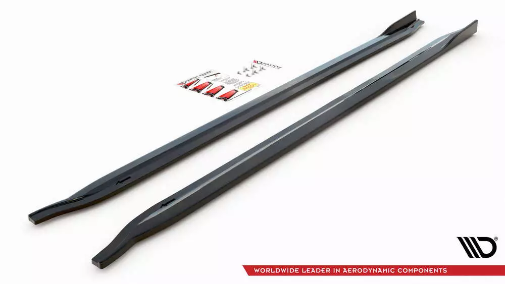 Side Skirts Diffusers V.2 Bmw M3 Sedan / Touring G80 / G81 - Image 5