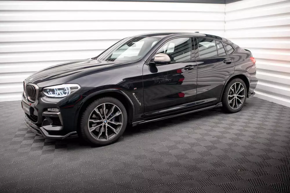 Side Skirts Diffusers V.2 Bmw X4 M-pack G02 - Image 2