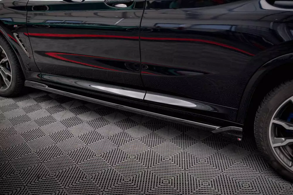 Side Skirts Diffusers V.2 Bmw X4 M-pack G02 - Image 3