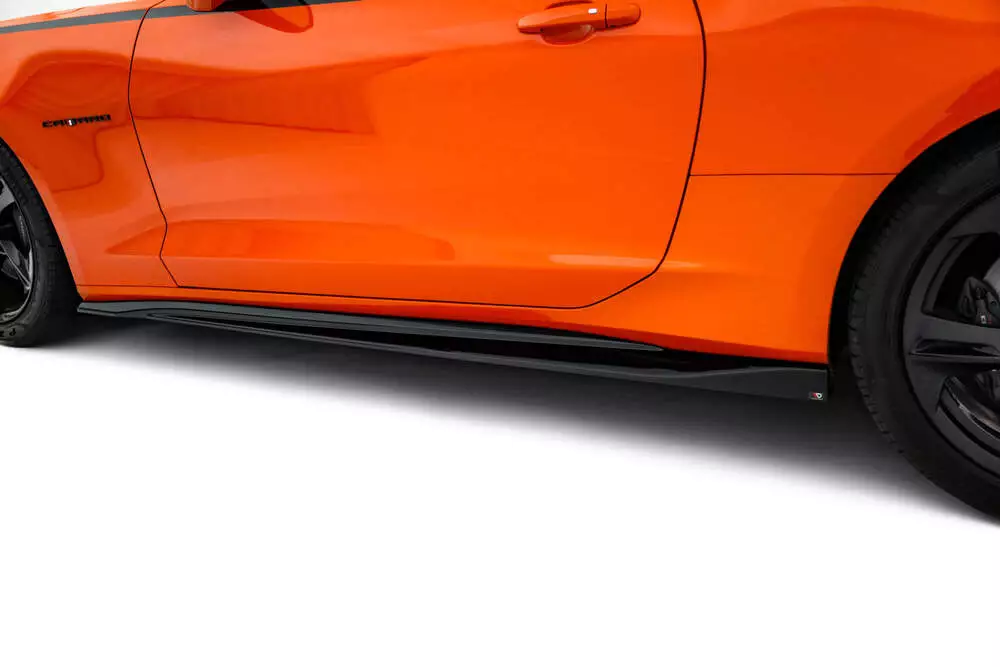 Side Skirts Diffusers V.2 Chevrolet Camaro Ss Mk6 Facelift - Image 3