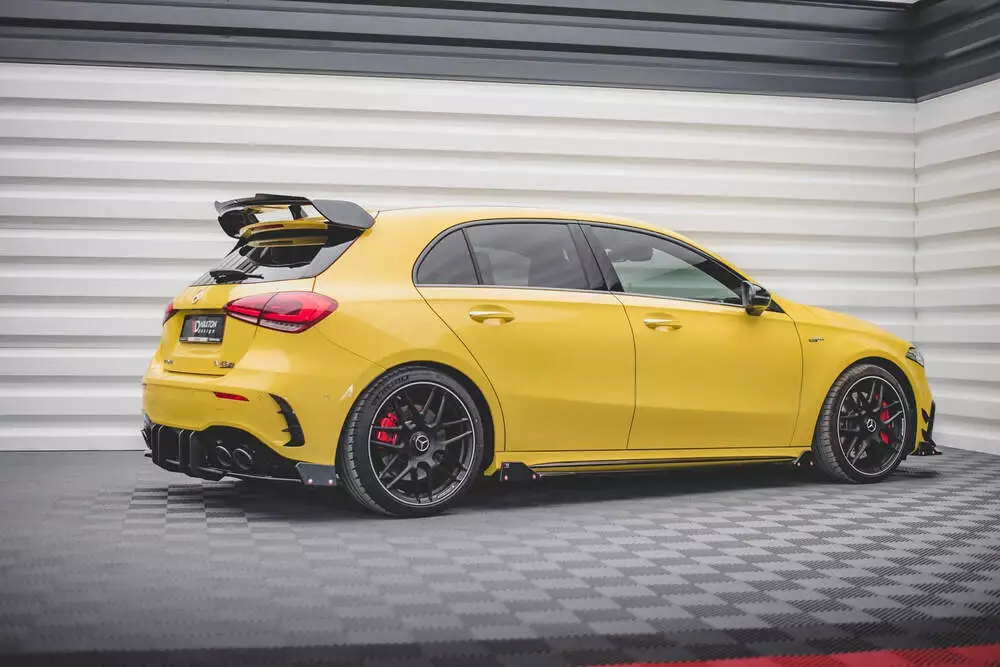 Side Skirts Diffusers V.2 + Flaps Mercedes-amg A45 S - Image 2