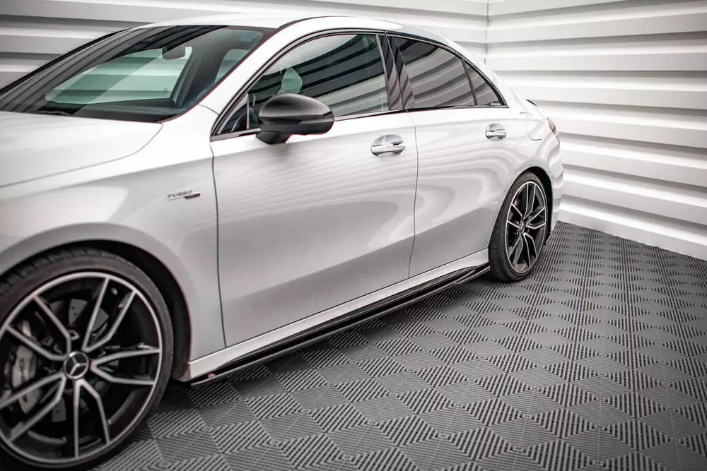 Side Skirts Diffusers V.2 Mercedes A35 Amg / Amg-line W177