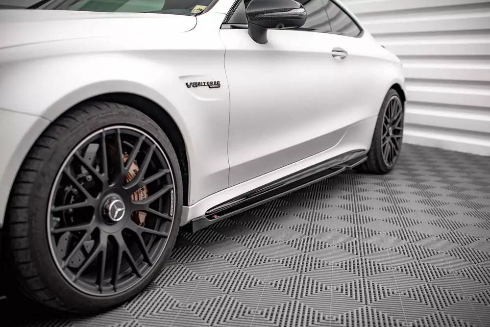 Side Skirts Diffusers V.2 Mercedes-amg C 63amg Coupe C205 Facelift