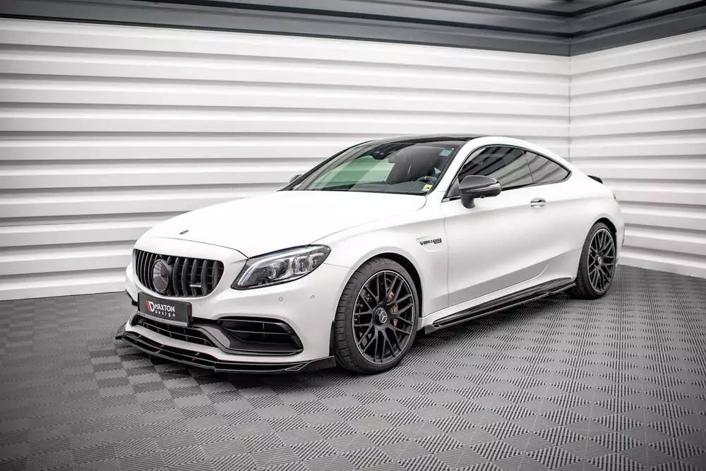 Side Skirts Diffusers V.2 Mercedes-amg C 63amg Coupe C205 Facelift - Image 2