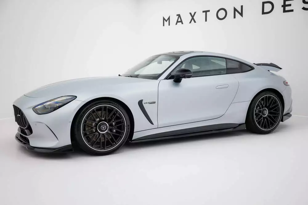 Side Skirts Diffusers V.2 Mercedes-amg Gt 63 / 55 / 63 S E Performance C192 - Image 2