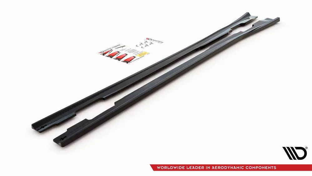 Side Skirts Diffusers V.2 Mercedes-benz A W176 - Image 5