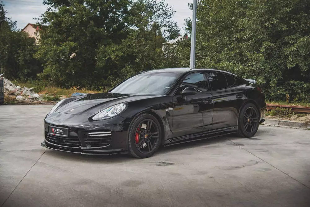 Side Skirts Diffusers V.2 Porsche Panamera Turbo 970 Facelift - Image 2