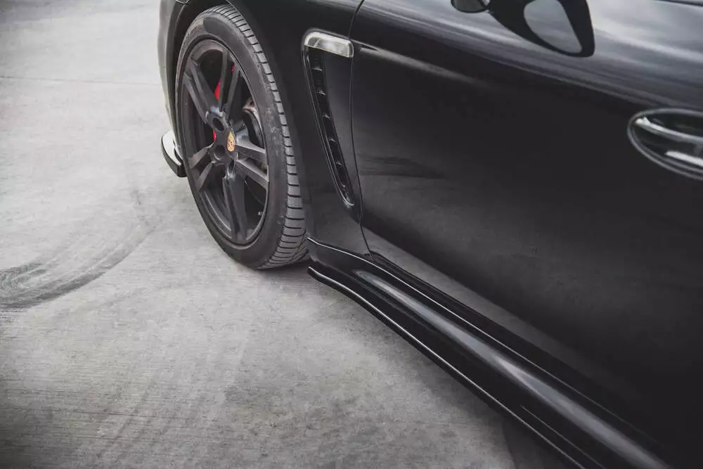Side Skirts Diffusers V.2 Porsche Panamera Turbo 970 Facelift - Image 4