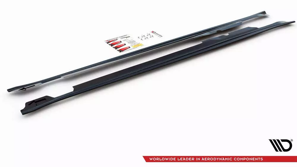 Side Skirts Diffusers V.2 Porsche Panamera Turbo 970 Facelift - Image 5