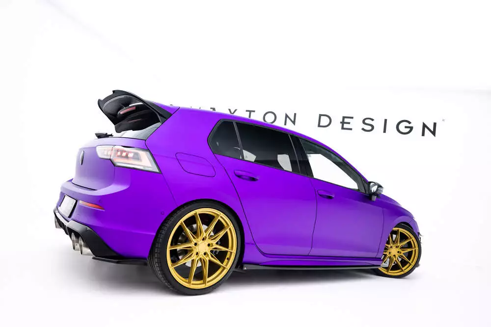 Side Skirts Diffusers V.2 Volkswagen Golf R Mk8 Facelift - Image 3