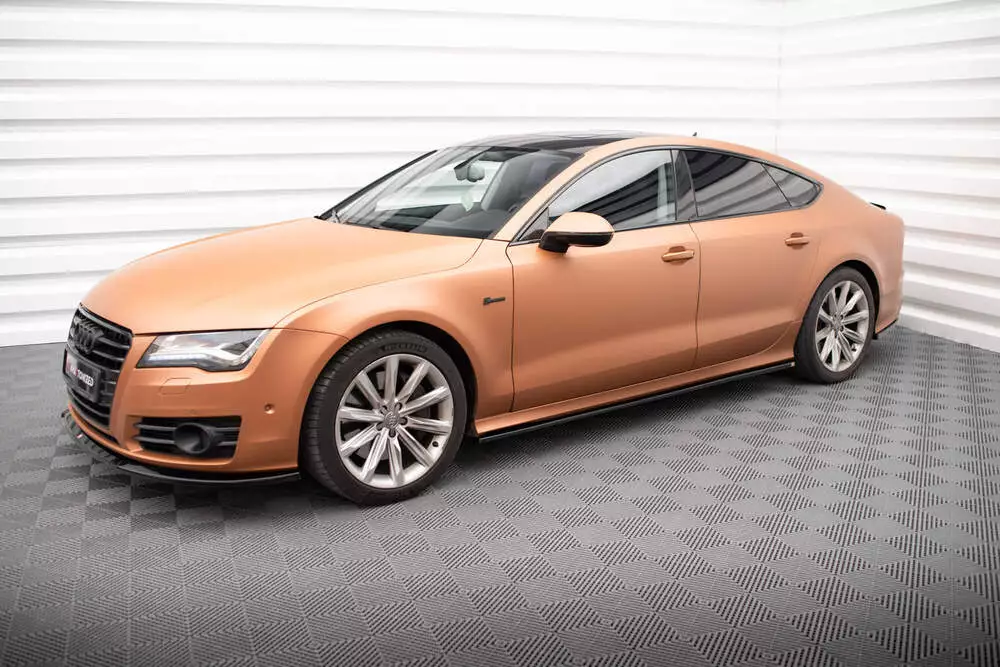 Side Skirts Diffusers V.3 Audi A7 S-line / S7 C7 - Image 2