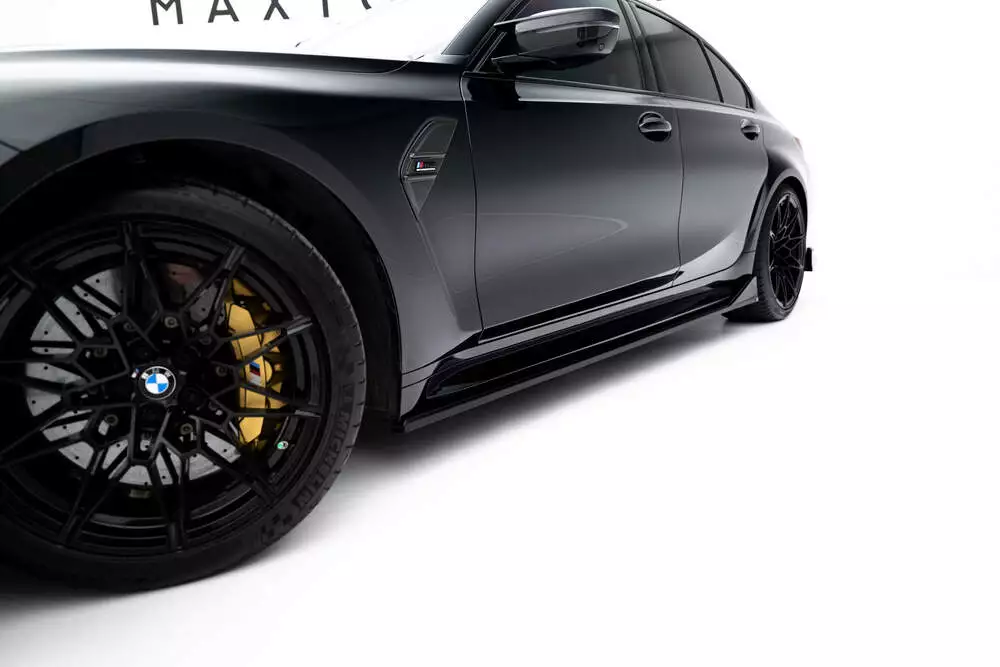 Side Skirts Diffusers V.3 Csl Look Bmw M3 Sedan / Touring G80 / G81 - Image 2