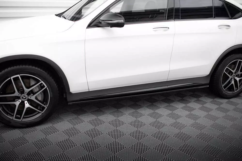 Side Skirts Diffusers V.3 Mercedes-benz Glc Coupe Amg-line C253