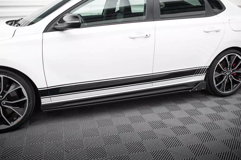 Side Skirts Diffusers V.5 + Flaps Hyundai I30 N Mk3 / Mk3 Fl Hatchback/fastback
