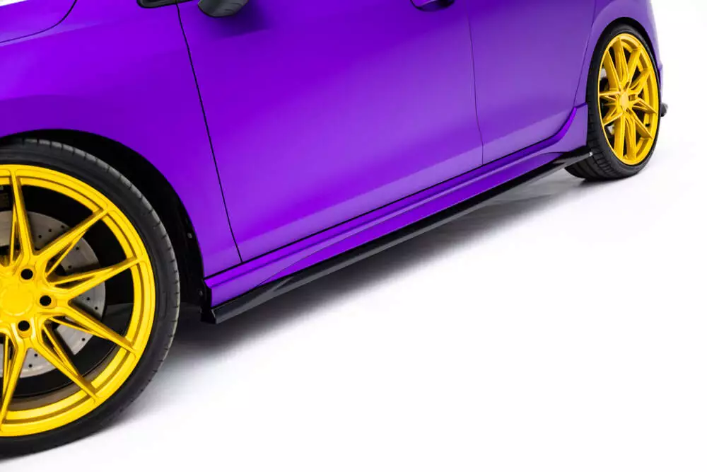 Side Skirts Diffusers V.5 Volkswagen Golf R Mk8 / Mk8 Facelift