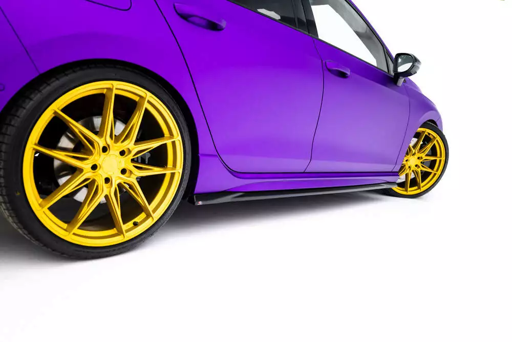 Side Skirts Diffusers V.5 Volkswagen Golf R Mk8 / Mk8 Facelift - Image 3