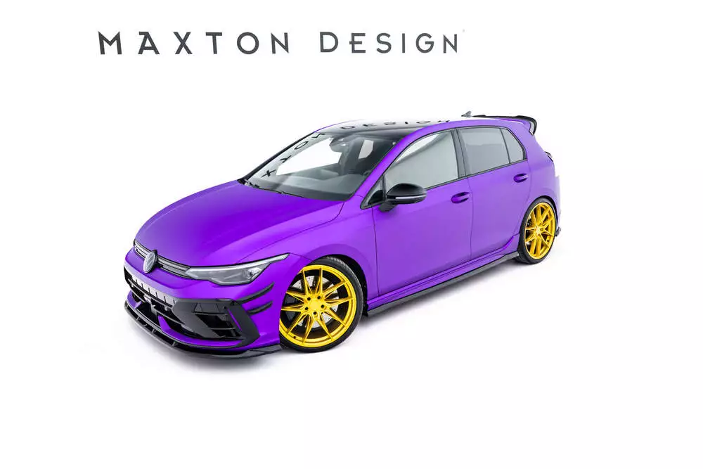 Side Skirts Diffusers V.5 Volkswagen Golf R Mk8 / Mk8 Facelift - Image 4