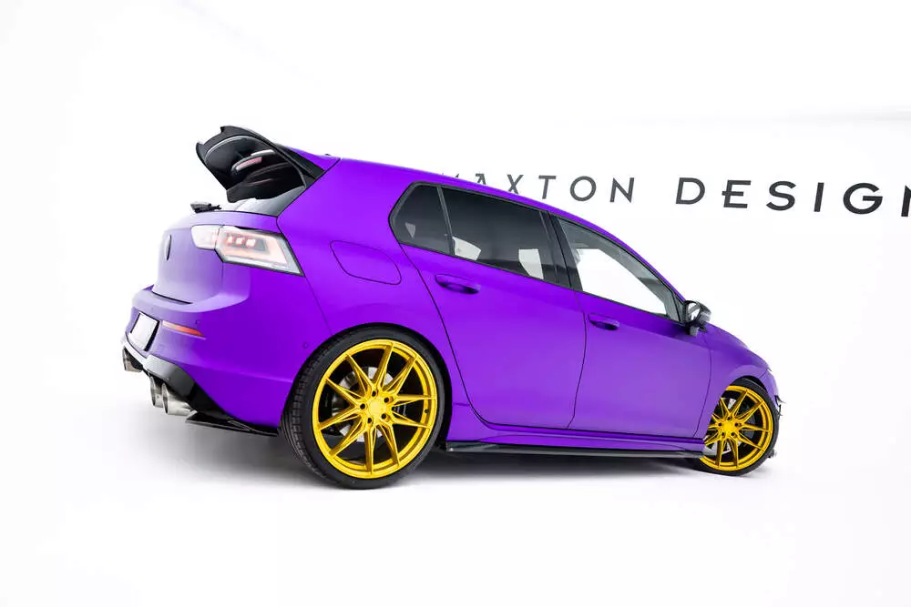 Side Skirts Diffusers V.5 Volkswagen Golf R Mk8 / Mk8 Facelift - Image 5