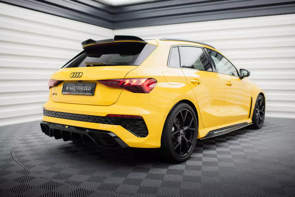Spoiler Cap 3d Audi Rs3 / S3 / A3 S-line Sportback 8y - Image 4