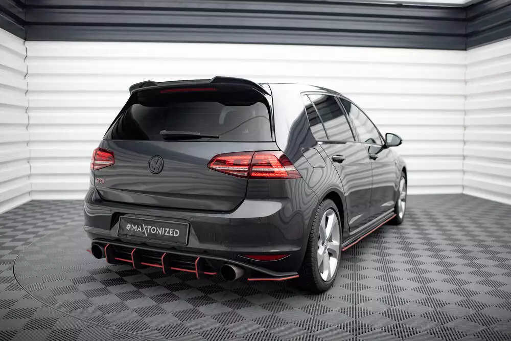 Spoiler Cap 3d Volkswagen Golf R / R-line / Gti Mk7 - Image 4
