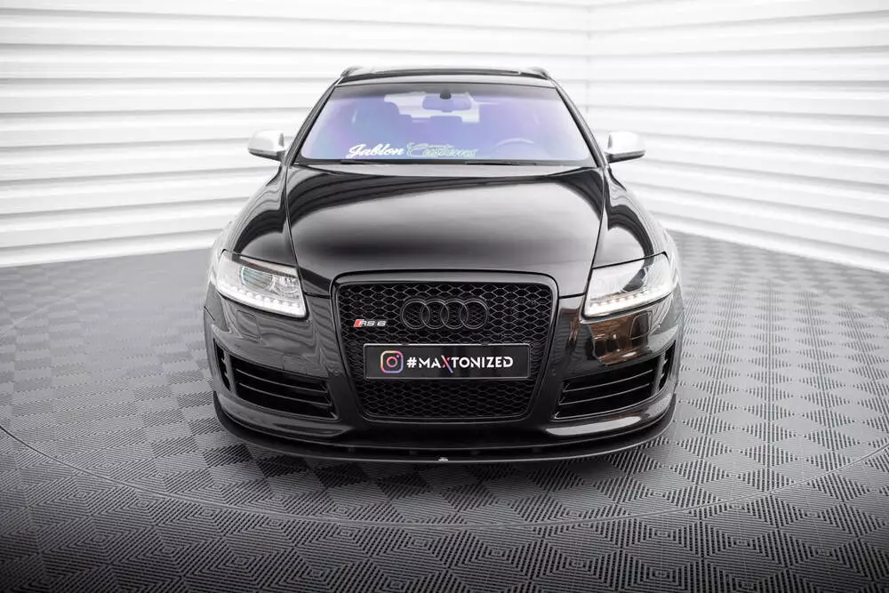 Street Pro Front Splitter Audi Rs6 Avant C6 - Image 2