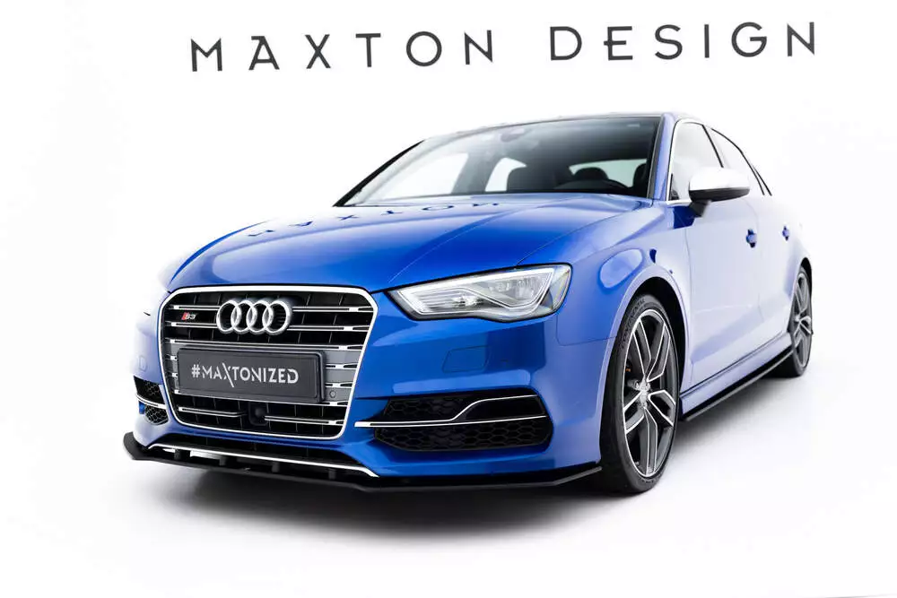 Street Pro Front Splitter Audi S3 / A3 S-line Sedan 8v