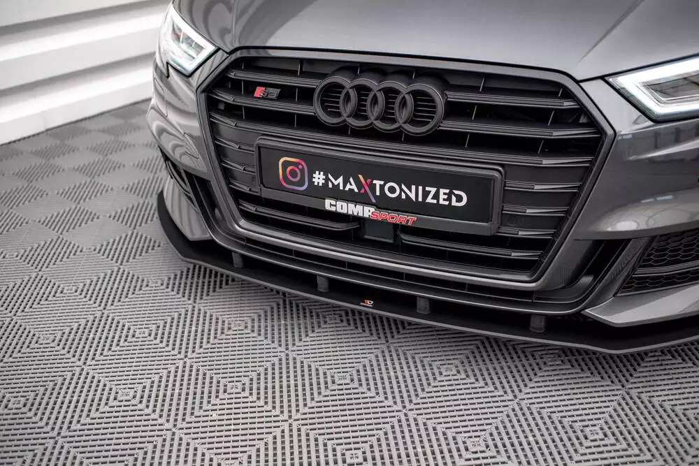 Street Pro Front Splitter Audi S3 / A3 S-line Sportback 8v Facelift - Image 3