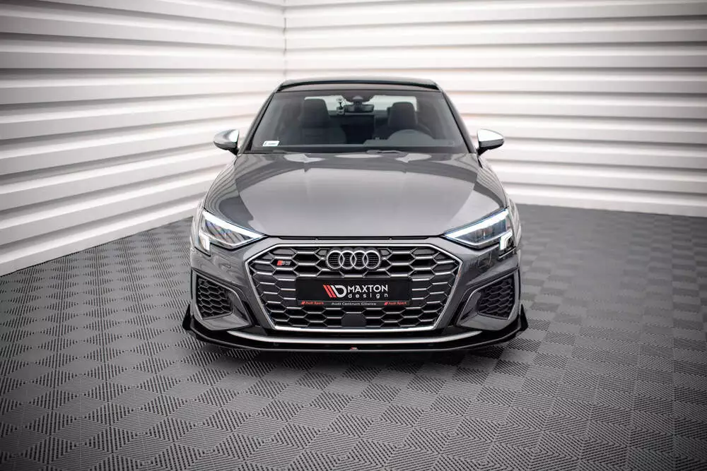 Street Pro Front Splitter + Flaps Audi S3 / A3 S-line 8y