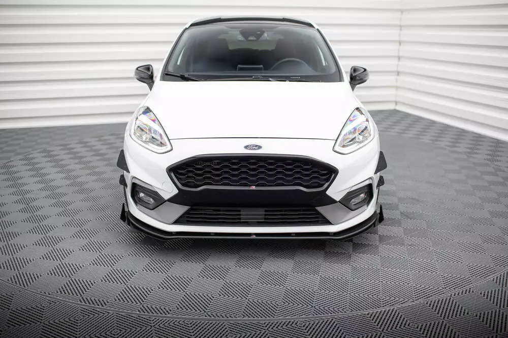 Street Pro Front Splitter + Flaps Ford Fiesta Mk8 St / St-line - Image 2