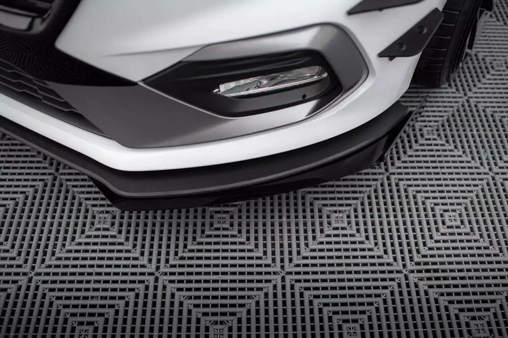 Street Pro Front Splitter + Flaps Ford Fiesta Mk8 St / St-line - Image 4