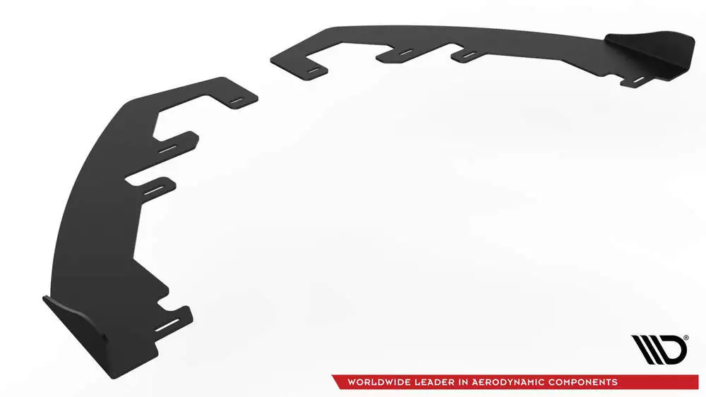 Street Pro Front Splitter + Flaps Ford Fiesta Mk8 St / St-line - Image 7
