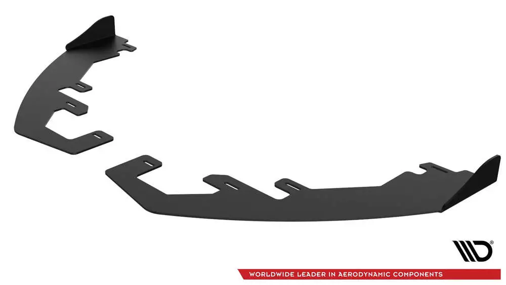 Street Pro Front Splitter + Flaps Ford Fiesta Mk8 St / St-line - Image 8