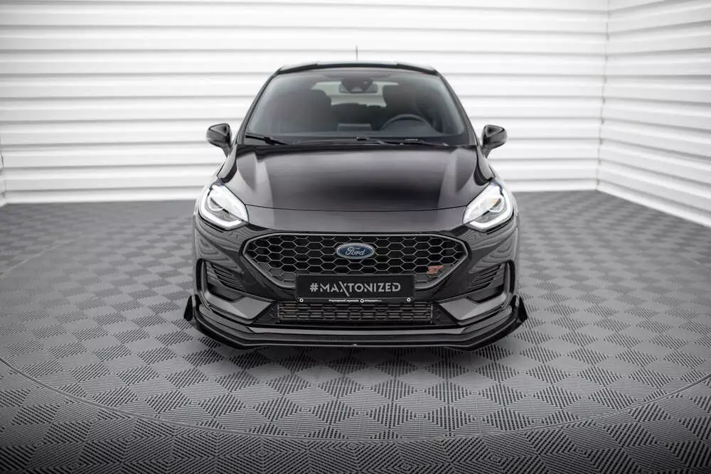 Street Pro Front Splitter + Flaps Ford Fiesta St Mk8 Facelift - Image 2